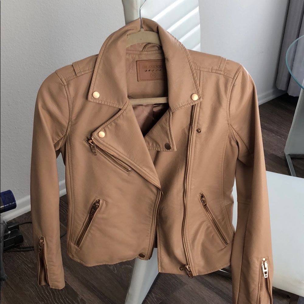 Blank NYC leather jacket